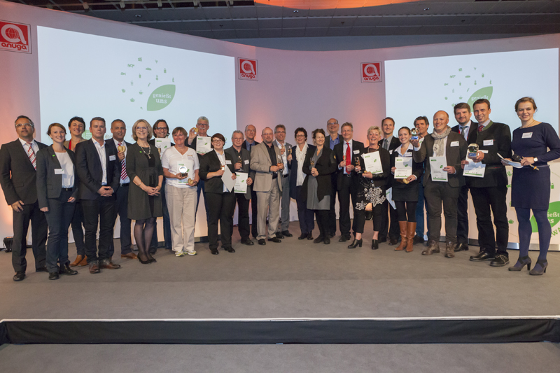 1. Preisverleihung Geniest uns Award auf der anuga in Köln
