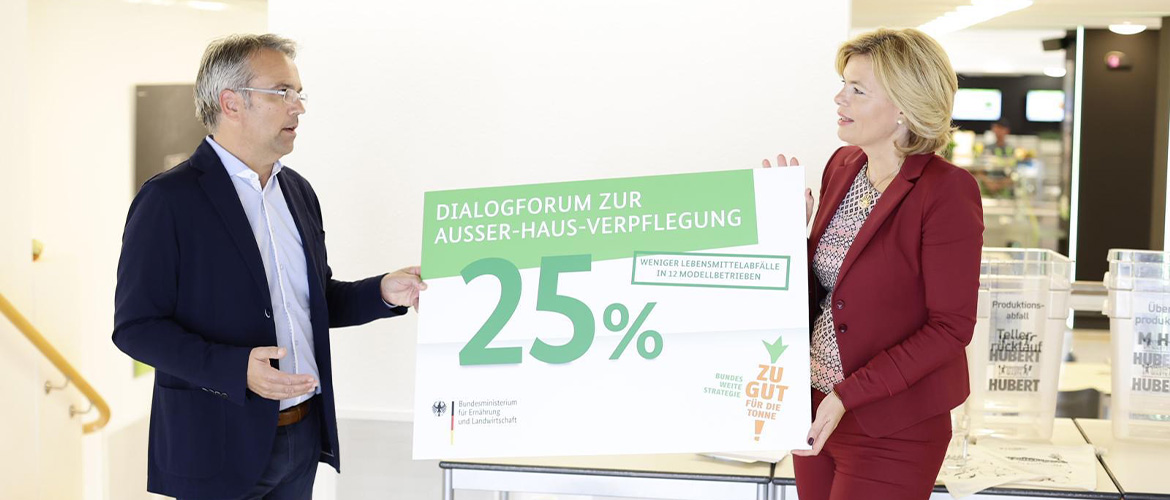 Vorstellung der Ergebnisse von 12 Modelbetrieben im Rahmen des Dialogforums Außer-Haus-Verpflegung